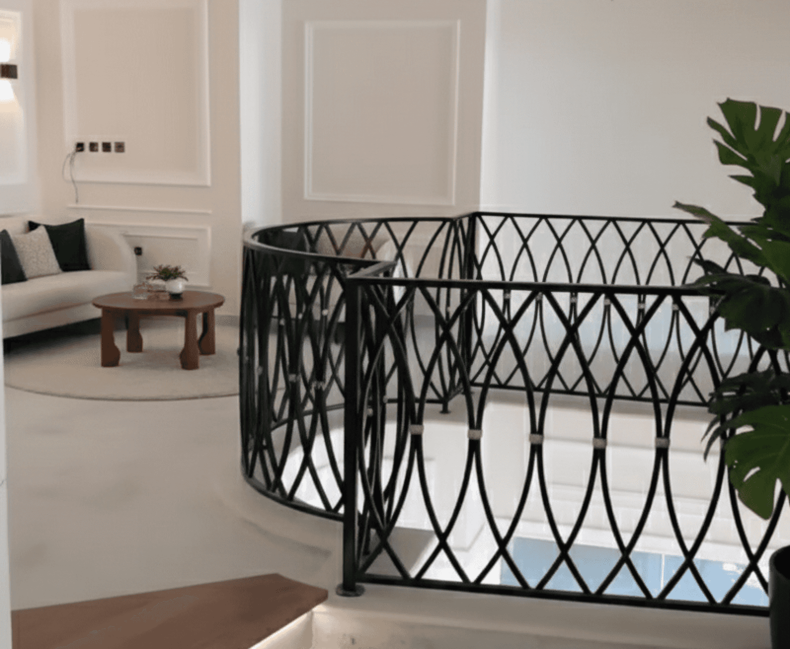 درابزينات وسلالم حديد ديكورية